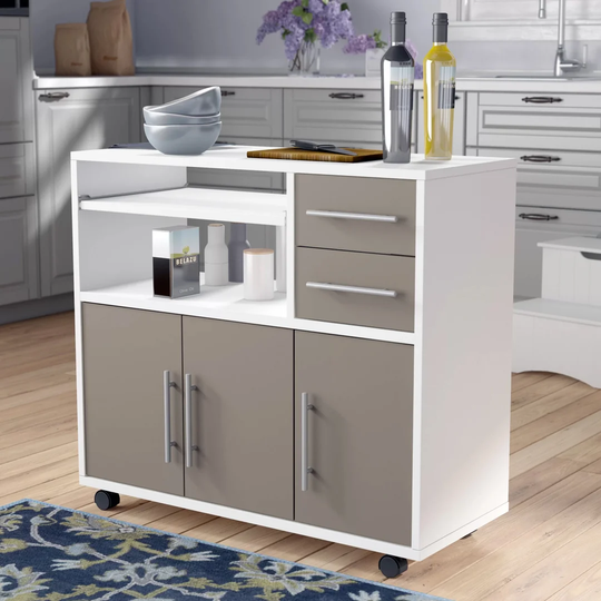 Seyma Low Microwave Cupboard