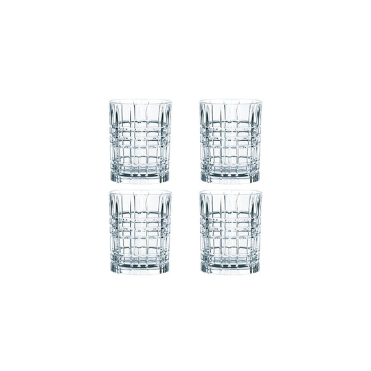Nachtmann Square Whiskey Tumbler Set Of 4