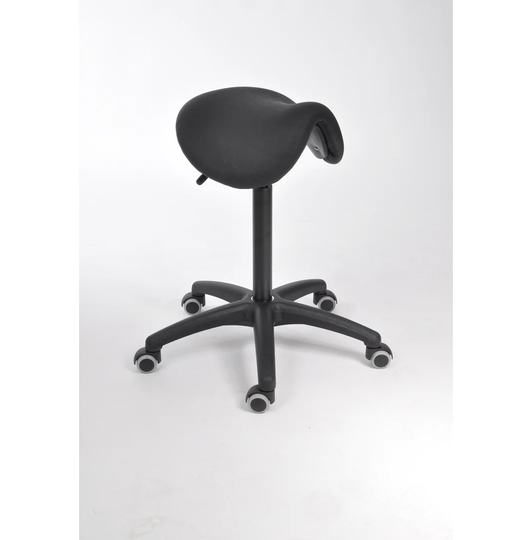 Height-adjustable office stool