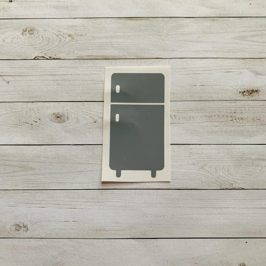 Refrigerator Decal | Fridge Sticker Kitchen Vintage Appliance Retro