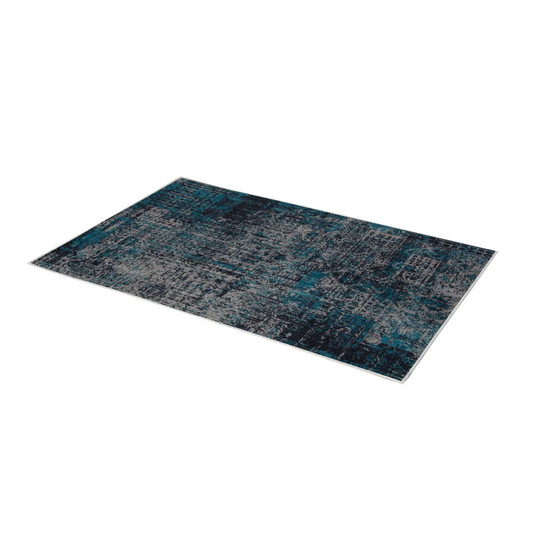 Cora Flatweave Blue/Grey Rug