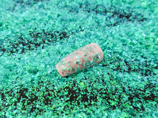 Teal Green Opal Iridescent Cellophane Fine Shard Glitter, Resin Supplies Kawaii Deco Embellishment, Slime Supplies, Nail Art