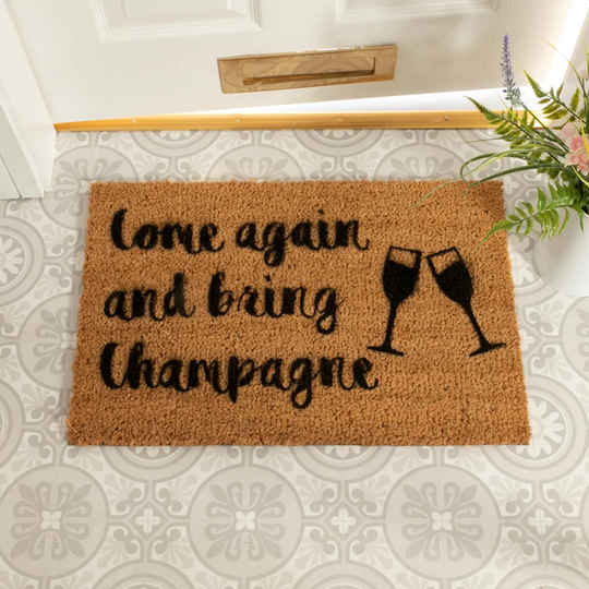 Matson Bring Champagne Doormat