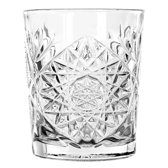 Hobstar 350ml Glass Retro Cocktail and Whisky Tumbler