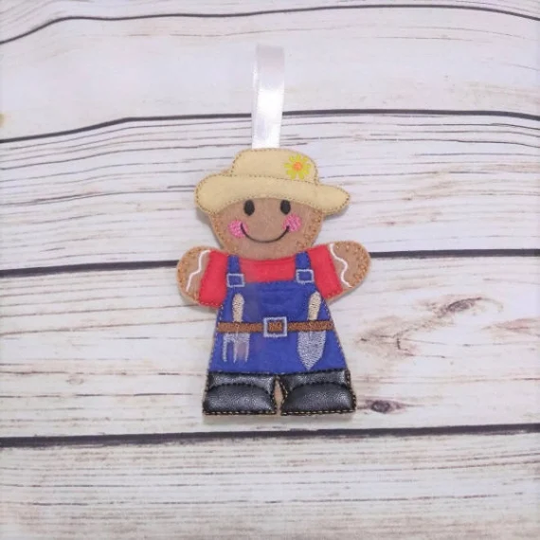 Gardening Gingerbread Man