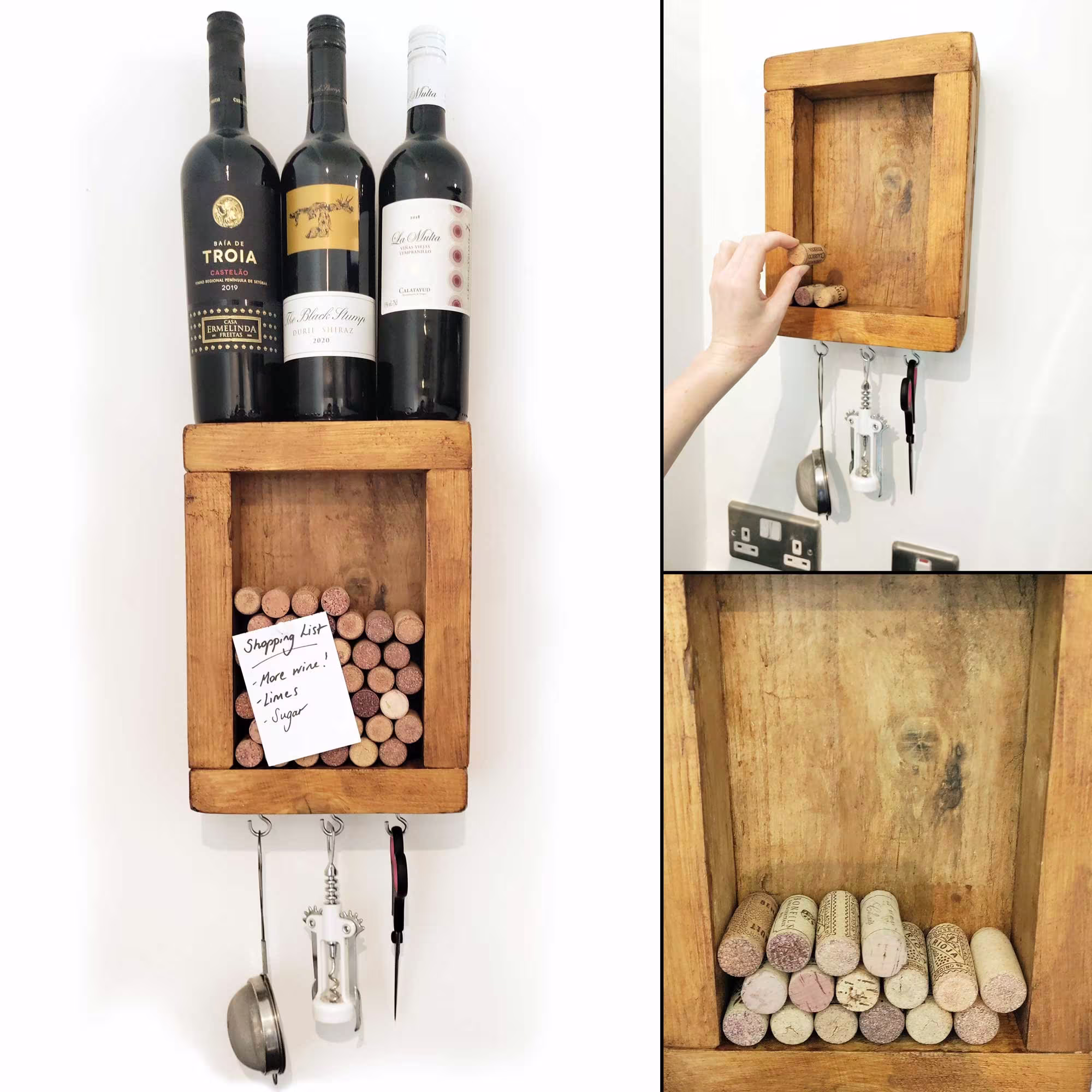 Rustic Mini Storage Unit - Wall Decor