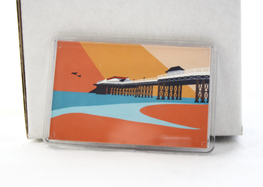 Cromer Pier Themed Fridge Magnet