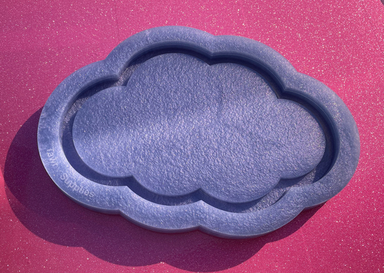 Cloud Tray Mould, Trinket Tray, Resin Mold, Craft, 10mm Thick