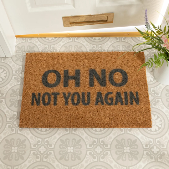 Eason Not You Again Doormat