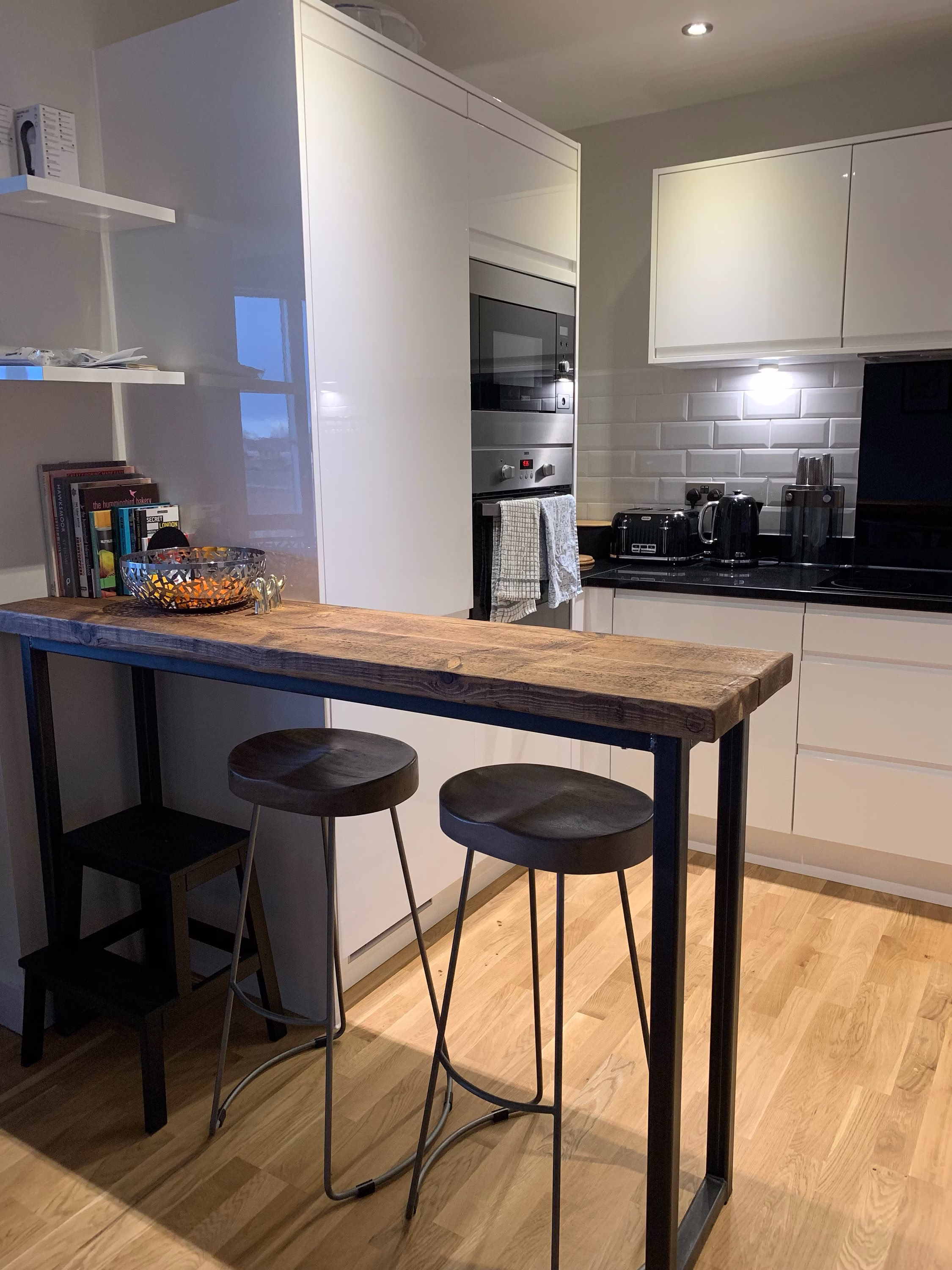 Industrial Style Breakfast Counter