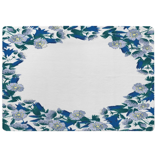 Narcisse Shaggy White Area Rug