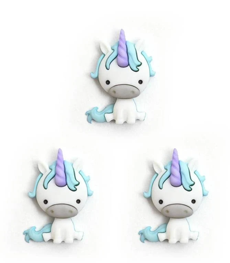 Unicorn Single Embellishment/Button