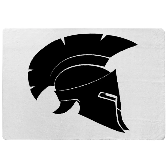 Musselman Shaggy Black/White Area Rug