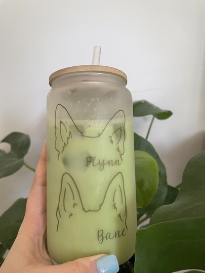 Customized Can Glass Cup