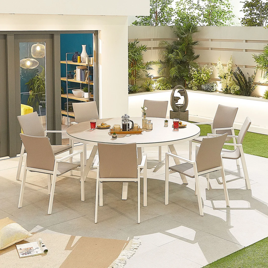 Eevi 8 Seater Dining Set