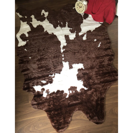 Wrentham Flatweave Brown/White Rug
