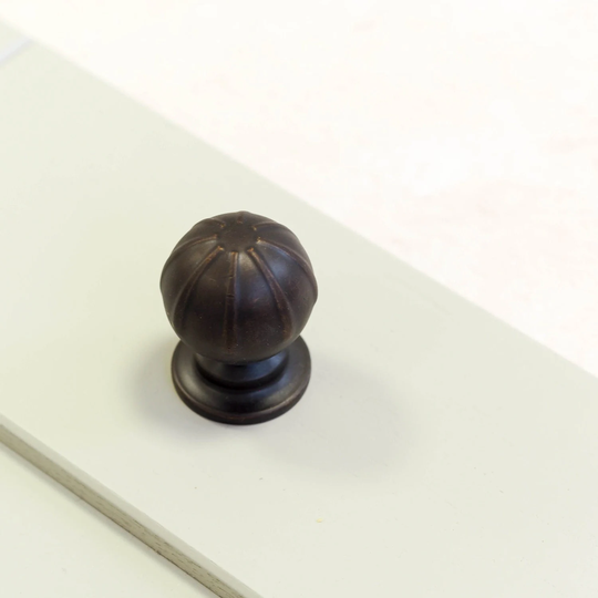 33mm Traditional Dark Antique Style Round Knob | Shaker Kitchen Drawer Cabinet Door Furniture Pull