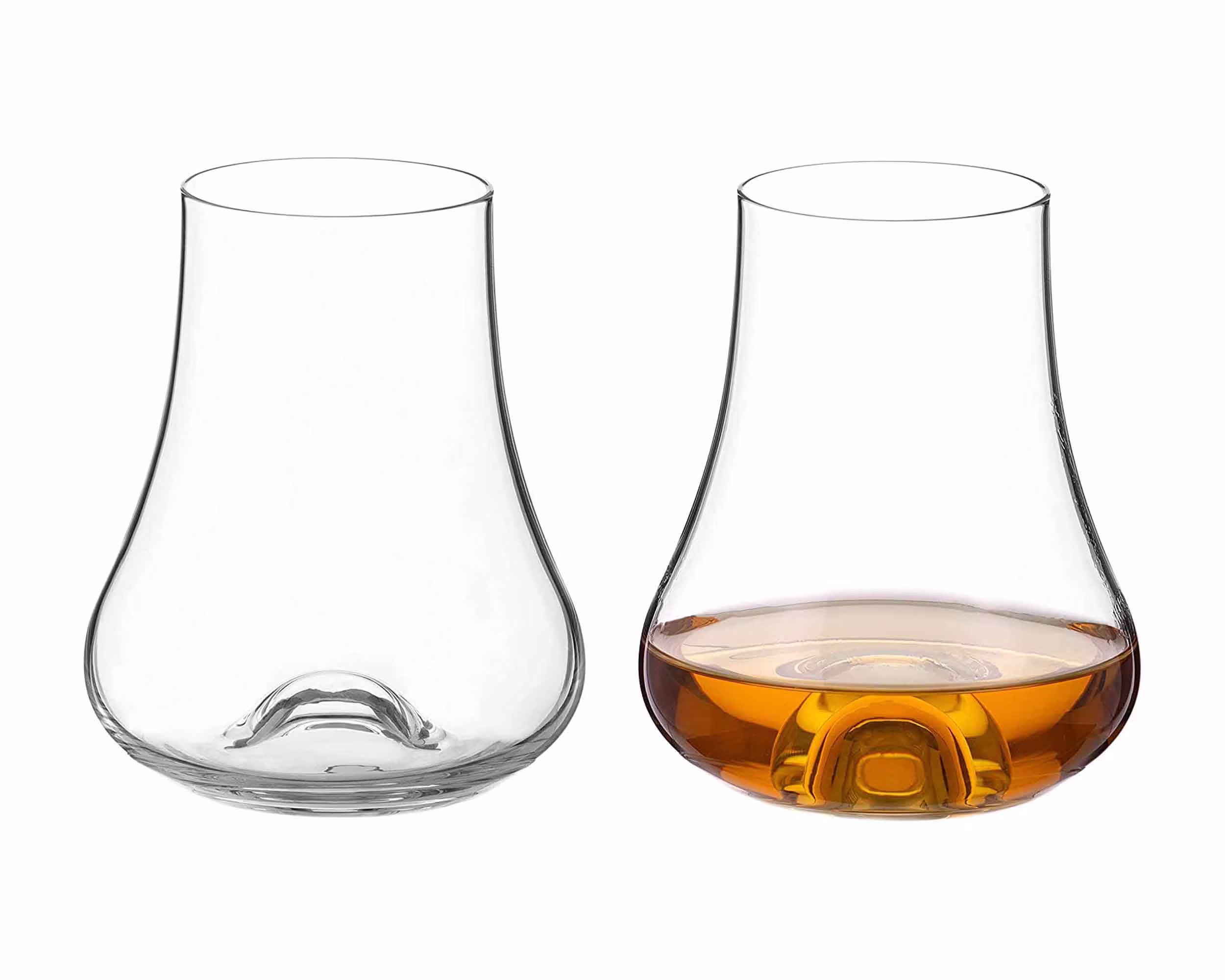 Diamante Rum & Whisky Taster Glasses Pair -