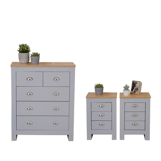 Quijano 3 Piece Bedroom Set