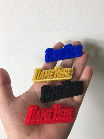 Personalised Fridge Magnets, 3D Plastic Magnets They Are Great Fun, Custom Made To Order, Personalized Magnets. Kids Love Them