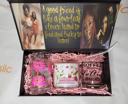 Custom Gift Boxes For Anniversaries, Birthdays, Bridal Showers, Bachelorette Crews, Bachelor Weddings, Best Friends, Etc