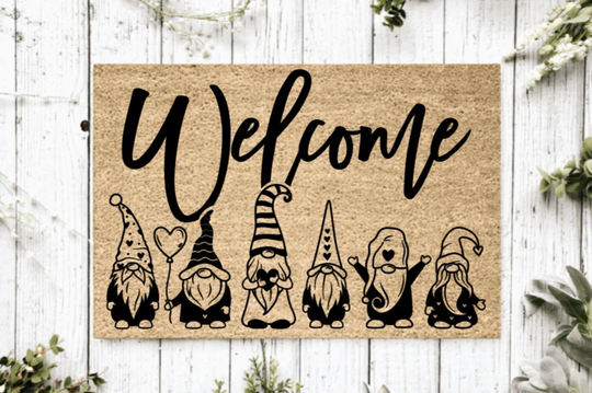 Hope You Like Gnomes Welcome Mat | Perfect Gift For Gnome Lover Personalized Doormat New Home Decor Custom Housewarming