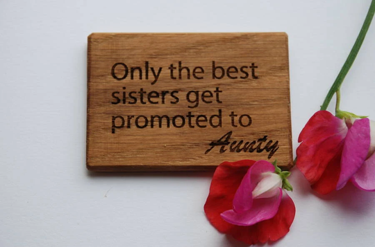 Only The Best Sisters...magnet Gift Card