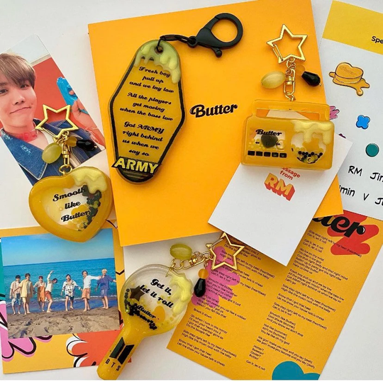 Butter By Bts Keychain