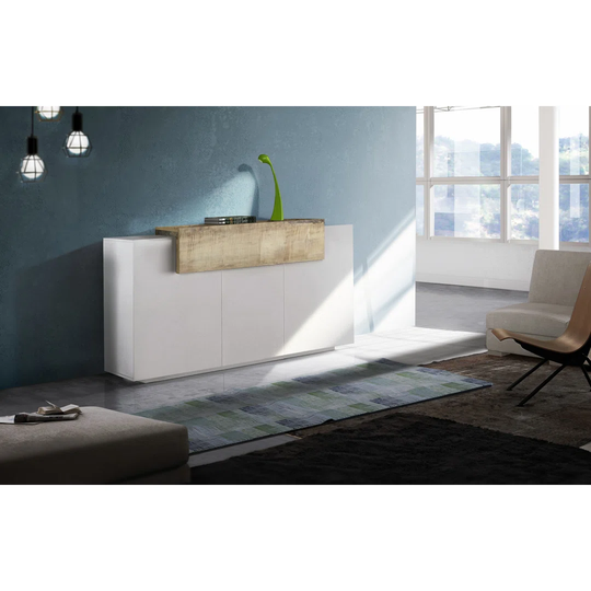 Eisler 160 Cm Wide Maple Solid Wood Sideboard