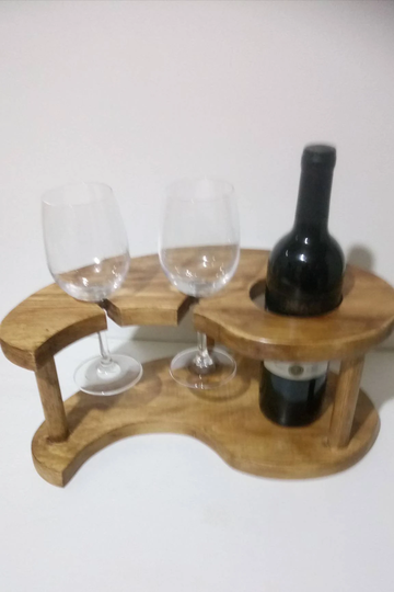 Wine & Glass Holder