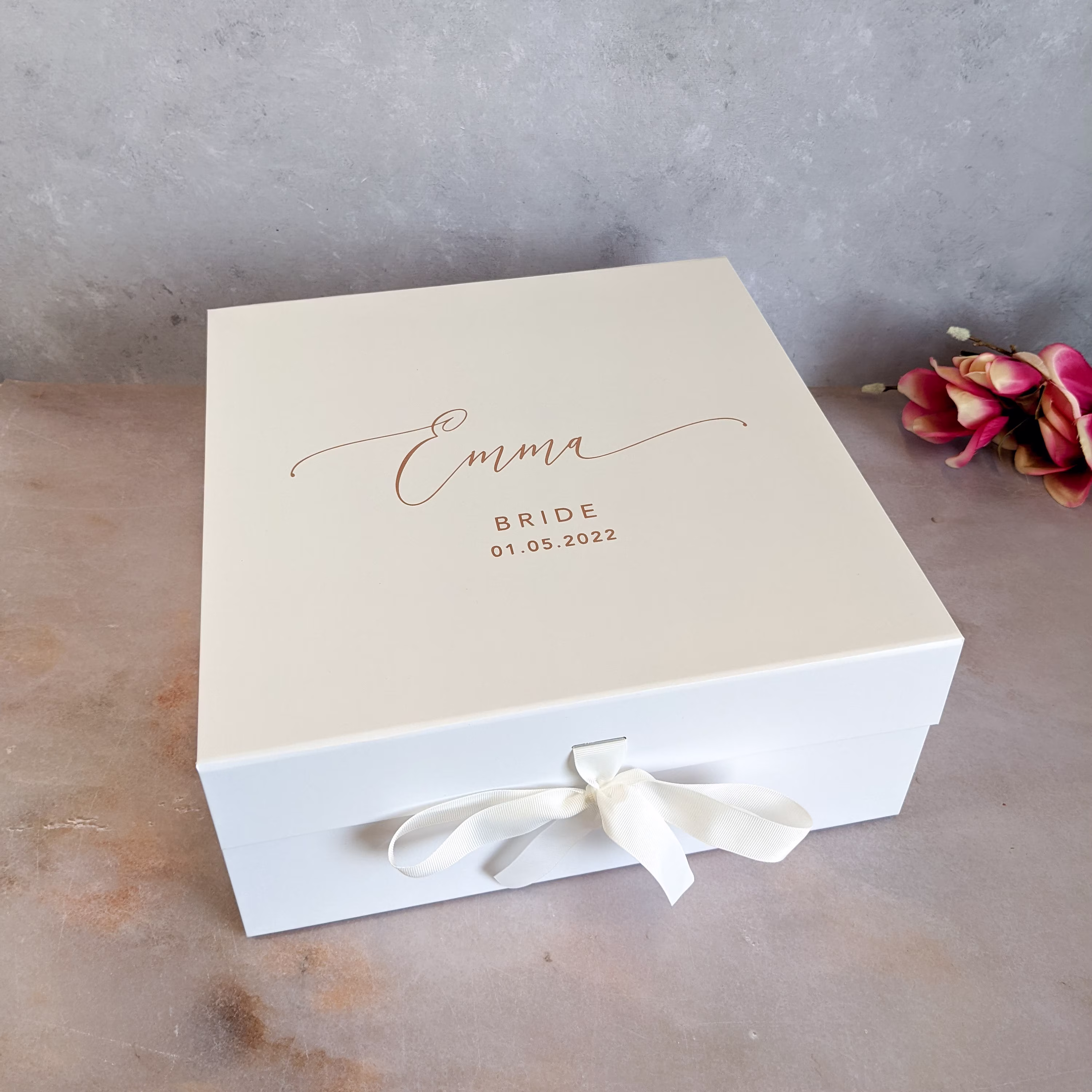 Personalised Gift Box For Bride Or Groom | Wedding Day Luxurious Extra Large