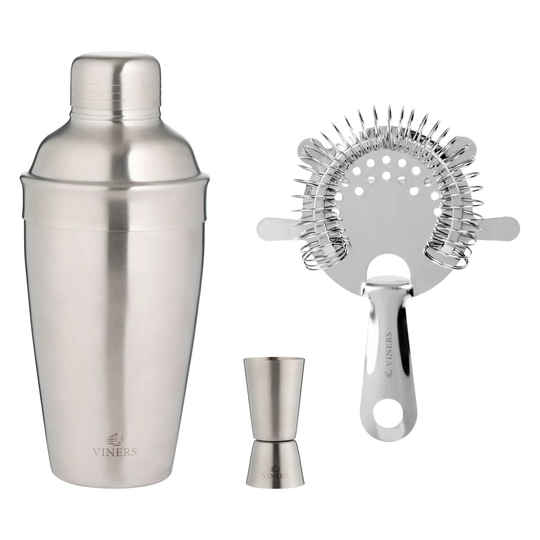 Barware 3 Piece Cocktail Bar Tool Set