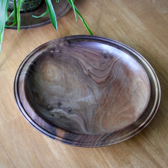 Black Walnut Wood Bowl/Platter