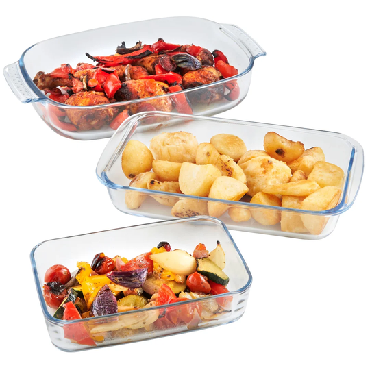 Ione 3 Piece Roasting Dish Set