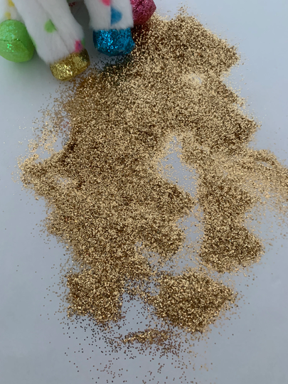 Sand Gold>>Fine Glitter Loose High Quality Polyester Gold Glitter/Glitter For Epoxy/Resin/Crafting/Slime