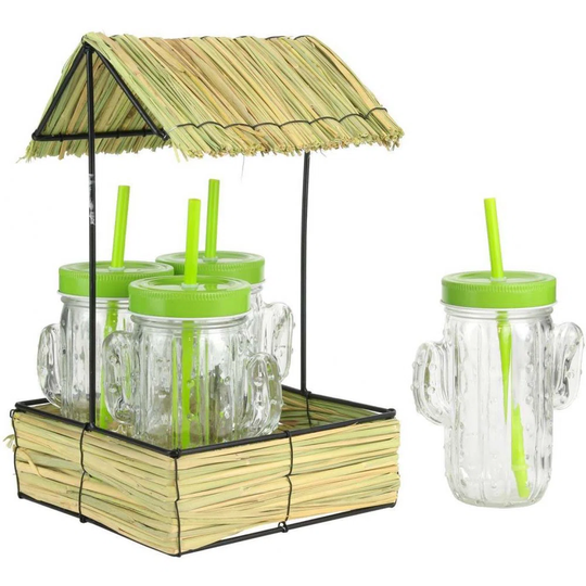 Cocktail Glass 4 Piece Glassware Set