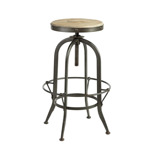 Daniels Height Adjustable Swivel Bar Stool