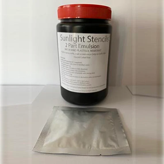 Diazo Photo Emulsion 2-Part Activator Included