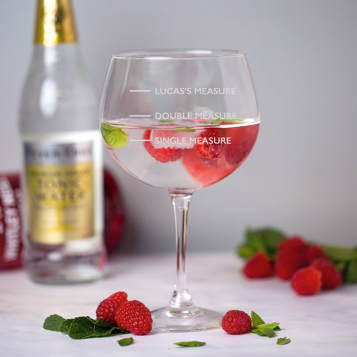 Personalised Measures Gin Glass Glasses Gifts Ideas Single Double Novelty Funny G&t Tonic For Birthday Christmas Mothers Fathers Day