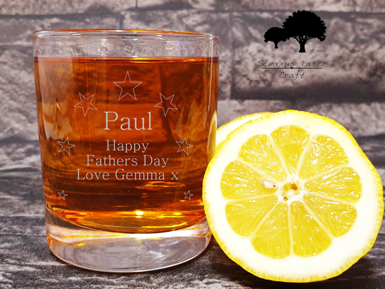 Personalised For Birthdays, Great Birthday Gift, Whisky Glass Xmas Whiskey Gift Boxed