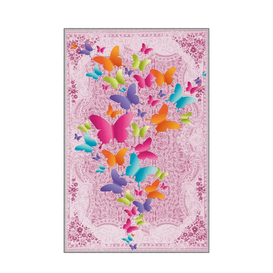 Mahoning Flatweave Pink Rug