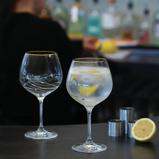 Glitz 210ml Crystal Gin Balloon Glass