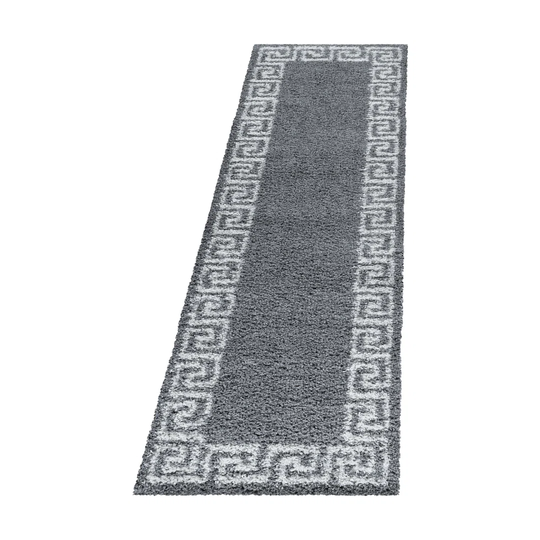 Crelake Shaggy Grey Rug