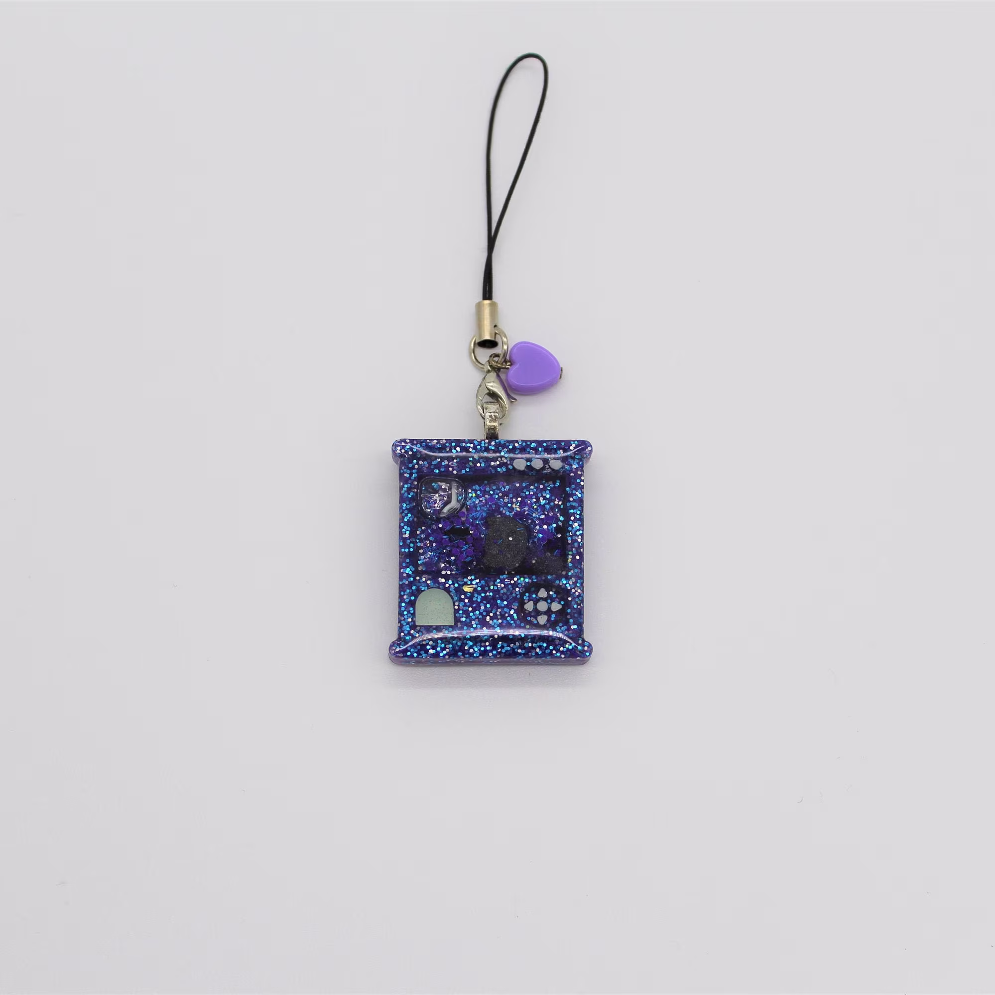 Galaxy Toy Crane Shaker Keychain/Phone Charm