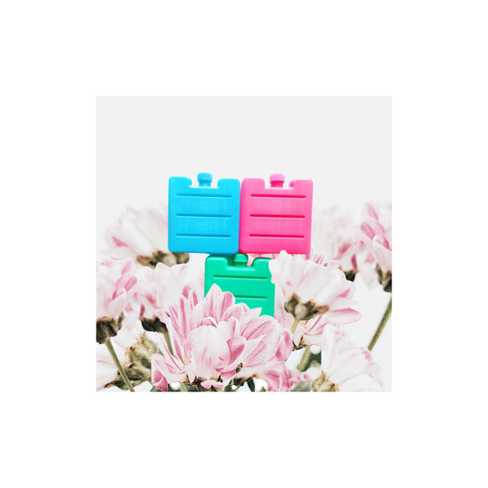 Freeze Board Ice Pack Small Ice Block Flat Travel Ice Box Pack(Any Random Color) (Pack of 3)