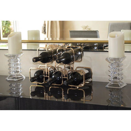 Dane 5 Bottle Tabletop Wine Rack