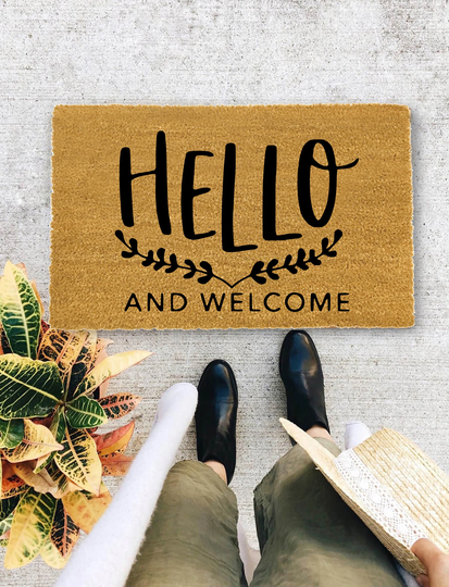 Funny Doormats, Closing Gift, Door Mat, New Home Gift, Wedding Gift - 2074
