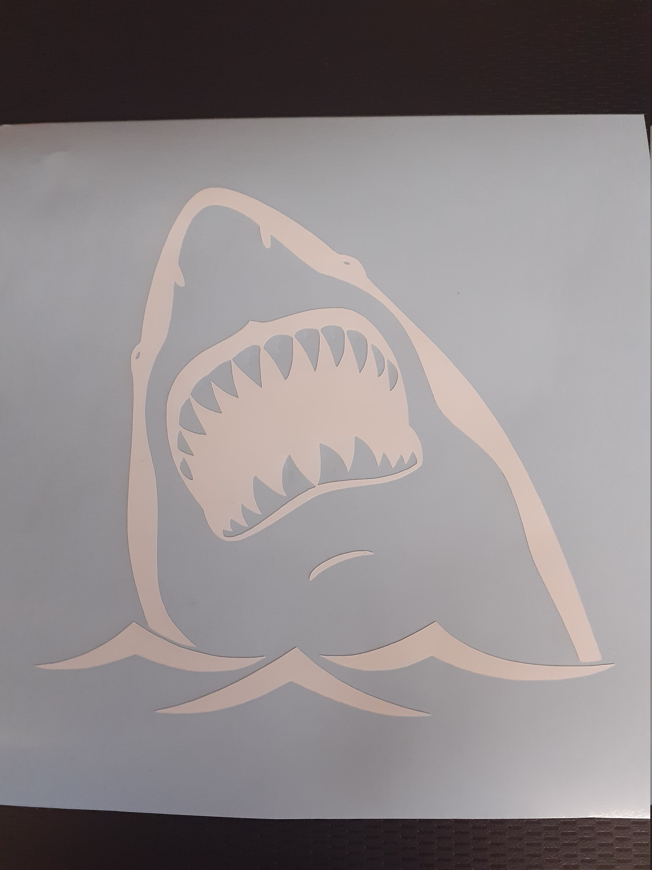 Jaws Bruce Great White Shark Vinyl Decal Sticker - Cars, Laptops, Fridges