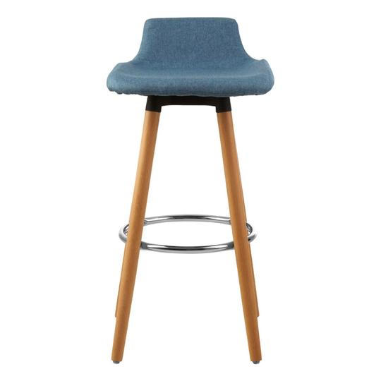 Premier Housewares Stockholm Blue Bar Stool
