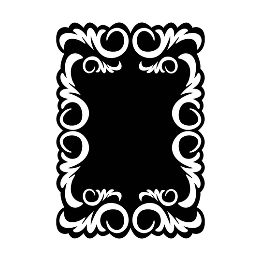 Heckson Power Loom Black/White Rug